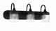 Craftmade - 58103-FB - Three Light Vanity - Wrenn - Flat Black