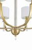 Fortuna Six Light Chandelier (58226-SB)