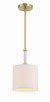 Fortuna One Light Mini Pendant (58291-SB)
