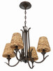Kokomo Four Light Chandelier (58324-ABZ)