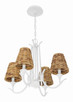 Kokomo Four Light Chandelier (58324-MWW)