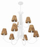 Kokomo Nine Light Chandelier (58329-MWW)