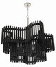 Freeform Ten Light Chandelier (58410-PLNBWN)