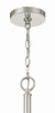 Freeform Ten Light Chandelier (58410-PLNBWN)