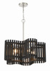 Freeform Five Light Chandelier (58425-PLNBWN)