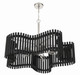 Freeform Five Light Chandelier (58426-PLNBWN)