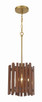 Freeform One Light Pendant (58491-SBWAL)