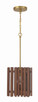 Freeform One Light Pendant (58491-SBWAL)