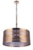 Mesh Four Light Pendant (58994-SB)