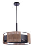 Craftmade - 59096-FB - Six Light Pendant - Kensey - Flat Black