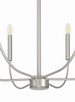 Traci Six Light Chandelier (59826-BNK)