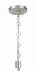 Traci Eight Light Chandelier (59828-BNK)