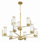 Whittley Nine Light Chandelier (60129-SB)