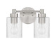 Craftmade - 60202-BNK - Two Light Vanity - Lyndsey - Brushed Polished Nickel