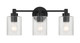 Craftmade - 60203-FB - Three Light Vanity - Lyndsey - Flat Black