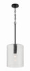 Craftmade - 60292-FB - One Light Pendant - Lyndsey - Flat Black