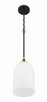 Council One Light Pendant (60391-FBSB)
