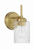 Claire One Light Wall Sconce (60501-SB)