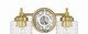 Claire Two Light Vanity (60502-SB)