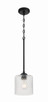 Craftmade - 60591-FB - One Light Mini Pendant - Claire - Flat Black