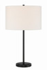 Craftmade - 87009FB-T - One Light Table Lamp - Jones - Flat Black