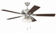 Eos Clear 4 Light 52" Ceiling Fan (ECF104BNK5-DWWLN)