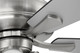 Eos Frost 4 Light 52" Ceiling Fan (ECF114BNK5-BNGW)