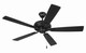 Eos 52" Ceiling Fan (ECF52FB5-FBGW)