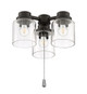 Light Kit-Armed LED Ceiling Fan Light Kit (LK301102-FB-LED)