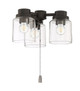 Light Kit-Armed LED Ceiling Fan Light Kit (LK301102-FB-LED)
