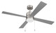 McCoy 52 4 Blade with Pull Chains 52" Ceiling Fan (MCY52BNK4-PC)