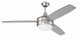 Craftmade - PHZ52BNK3-BNGW - 52 Ceiling Fan - Phaze II 3-Blade - Brushed Polished Nickel