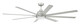 Craftmade - RSH72PN8 - 72 Ceiling Fan - Rush 72 - Painted Nickel