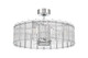 Craftmade - RVL28CH4 - 24 Ceiling Fan - Reveal Fandelier - Chrome