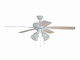 Twist N Click 4 Light 52" Ceiling Fan (TCE52W5C4-C)