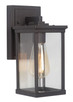 Riviera One Light Outdoor Wall Lantern (Z9704-OBO)
