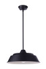 Craftmade - ZA5521-MN - One Light Outdoor Pendant - Landmark - Midnight