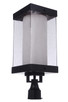 Hayner One Light Outdoor Post Mount (ZA5625-MN)