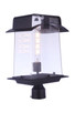 Smithy One Light Outdoor Post Mount (ZA6025-ABZ)