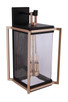 Metalwork Four Light Outdoor Wall Lantern (ZA6524-MNSB)