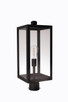 Harris One Light Outdoor Post Mount (ZA7125-TB)