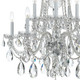 Traditional Crystal Ten Light Chandelier (1110-CH-CL-S) Traditional Crystal Ten Light Chandelier (1110-CH-CL-S)
