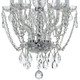 Traditional Crystal Five Light Mini Chandelier (1129-CH-CL-SAQ)