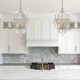 Traditional Crystal Five Light Mini Chandelier (1129-PB-CL-S)