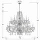 Traditional Crystal 16 Light Chandelier (1139-CH-CL-SAQ)