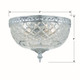 Radley Two Light Flush Mount (117-8-CH)