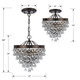 Calypso Three Light Mini Chandelier (130-VZ)