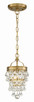 Calypso One Light Mini Chandelier (131-VG)