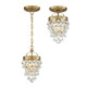 Calypso One Light Mini Chandelier (131-VG)