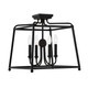 Sylvan Four Light Semi Flush Mount (2243-BF)